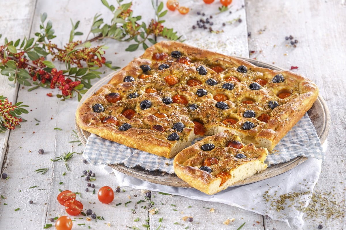 Focaccia pugliese - Teleculinária